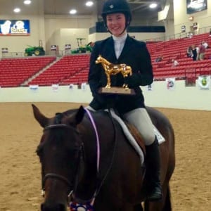 "They say the older they get, the better they get... that line seems to be true when it comes to Elsie Naruszewicz's 24 year-old gelding, Made Me Intangible," Chelsea says.