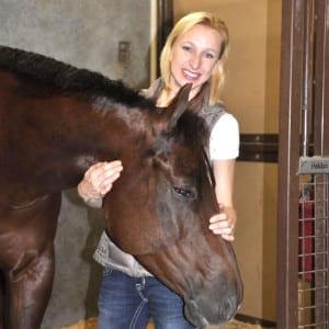 After hearing Dasi made the finals of the Level 3 Jr. Hunter Under Saddle, I had to track her down and meet her.