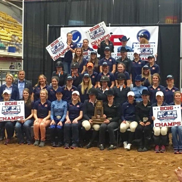 GoHorseShow Auburn Wins NCEA National Championship View The Rock