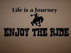 enjoy the ride