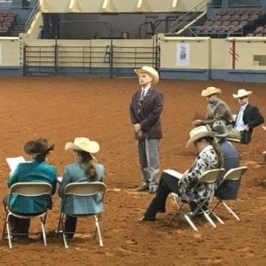 Rick Stevens has walked the inspection during showmanship at the AQHYA World Show for 12 years and the Congress an unbelievable 37.