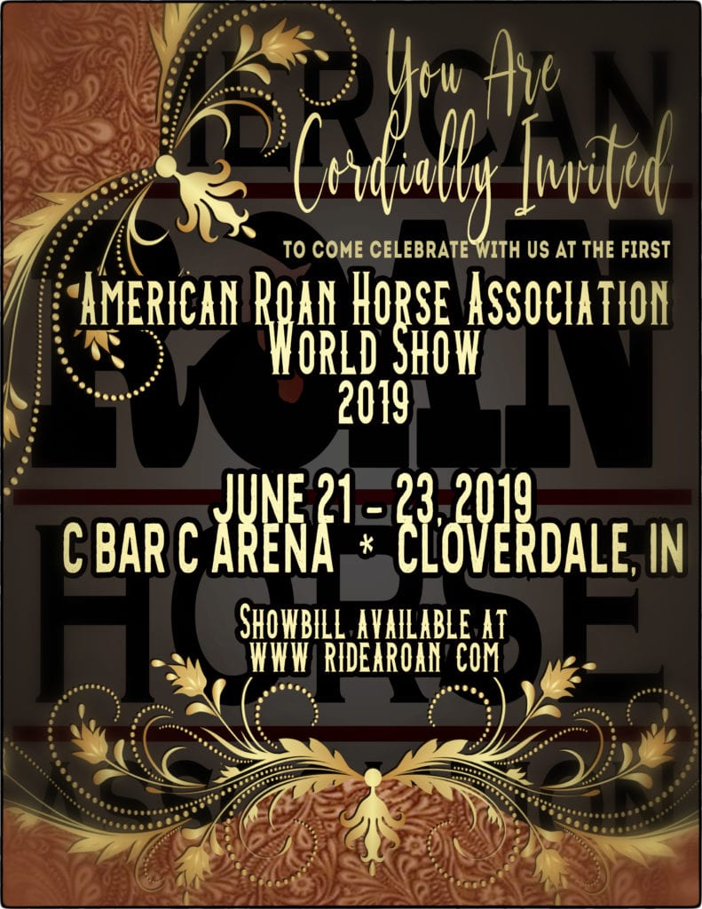 GoHorseShow American Roan Horse Association Presents 2019 ARHA World Show