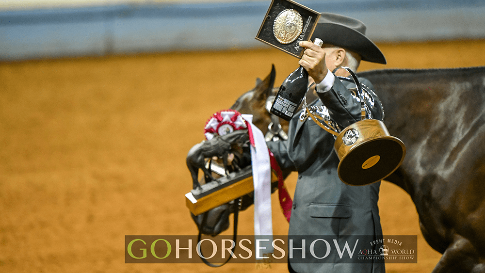 GoHorseShow AQHA World Show Celebrating