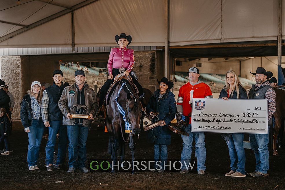 GoHorseShow 78 All American Quarter Horse Congress 2023 Keagan