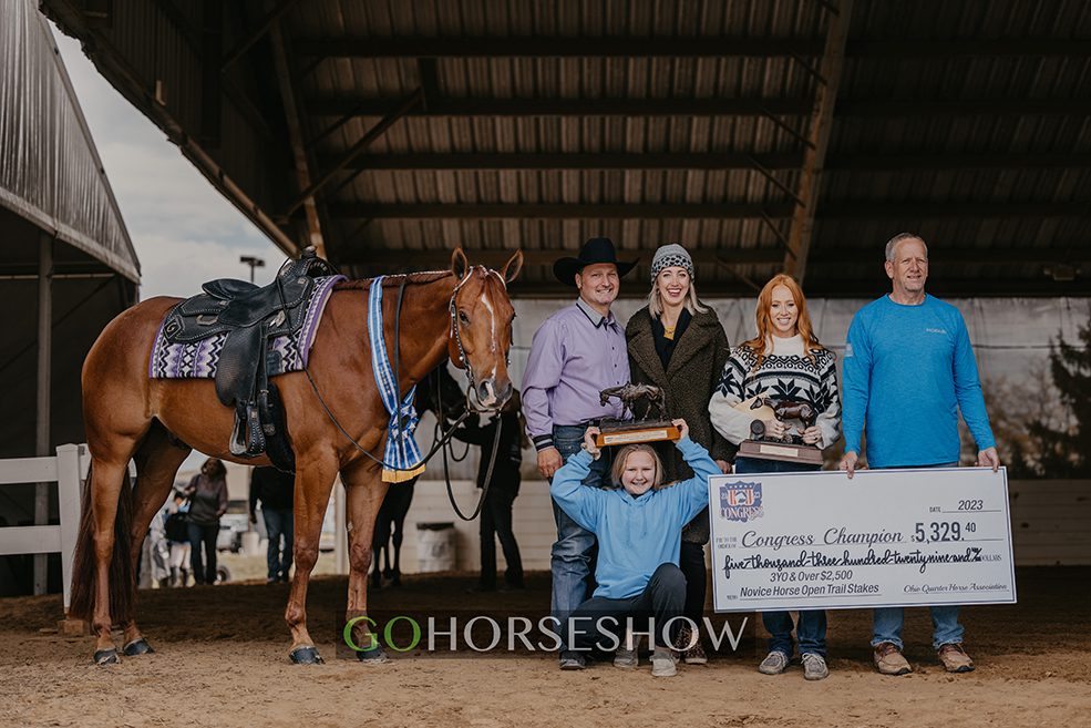 GoHorseShow 80 All American Quarter Horse Congress 2023 Keagan