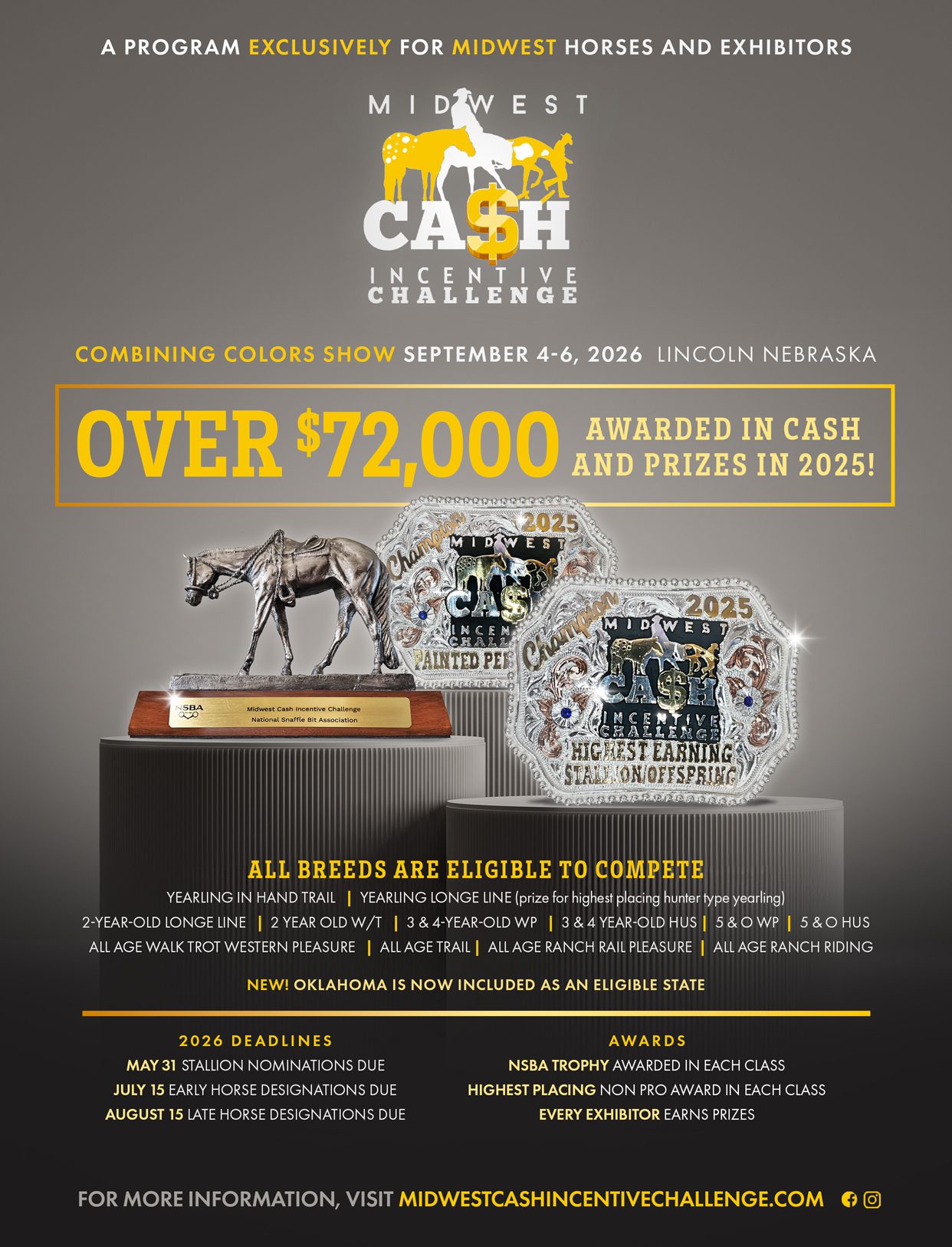 Red Cash Incentive GoHorseShow - 060 Midwest Cash Incentive Challenge - GO