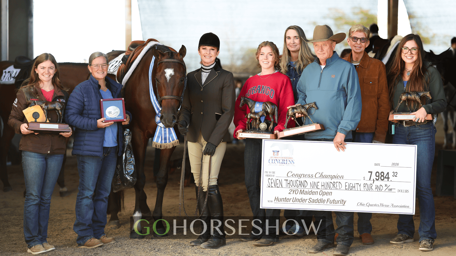 GoHorseShow - 2026 All American Quarter Horse Congress Daily Video ...
